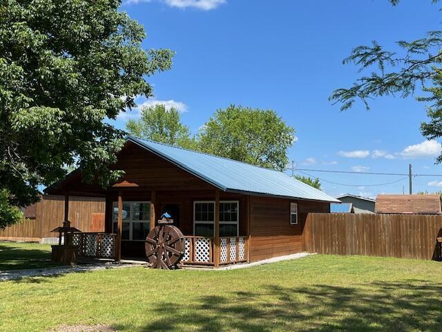 420 Maple St, Granby, MO 64844 - view of rear view of property