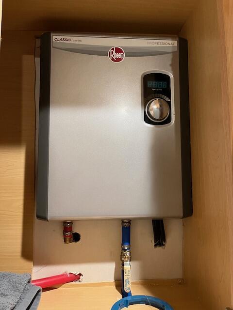 420 Maple St, Granby, MO 64844 - utilities with water heater