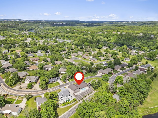 1970 Pointe Royale Dr, Branson, MO 65616 - view of property location with a forest