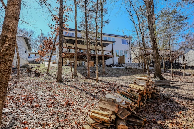 139 Cherokee Dr, Kimberling City, MO 65686 - back of house featuring a deck