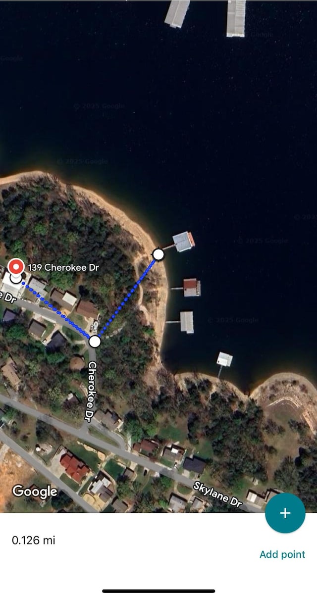 139 Cherokee Dr, Kimberling City, MO 65686 - map of property location