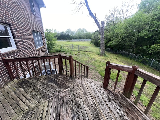 9556 N State Highway H, Pleasant Hope, MO 65725 - wooden terrace with outdoor dining space and a view of rural / pastoral area