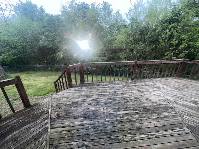 9556 N State Highway H, Pleasant Hope, MO 65725 - view of deck