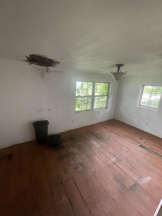 421 N Phelps St, Mansfield, MO 65704 - spare room with hardwood / wood-style floors