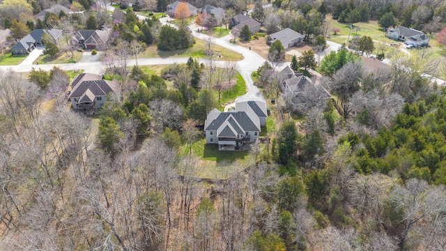143 Woodfield Dr, Highlandville, MO 65669 - aerial overview of property's location featuring nearby suburban area
