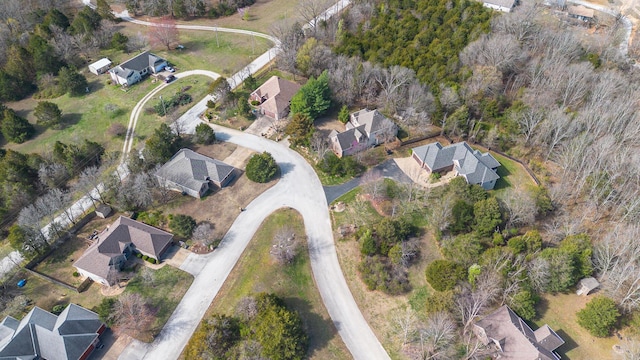 143 Woodfield Dr, Highlandville, MO 65669 - aerial view of property's location with nearby suburban area