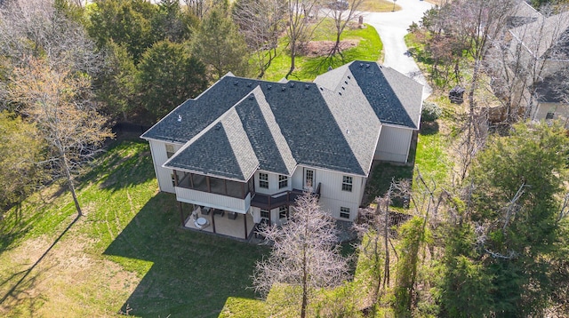 143 Woodfield Dr, Highlandville, MO 65669 - aerial view of property and surrounding area