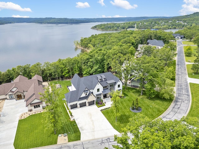 273 Secret Ln, Branson West, MO 65737 - aerial view of a nearby body of water