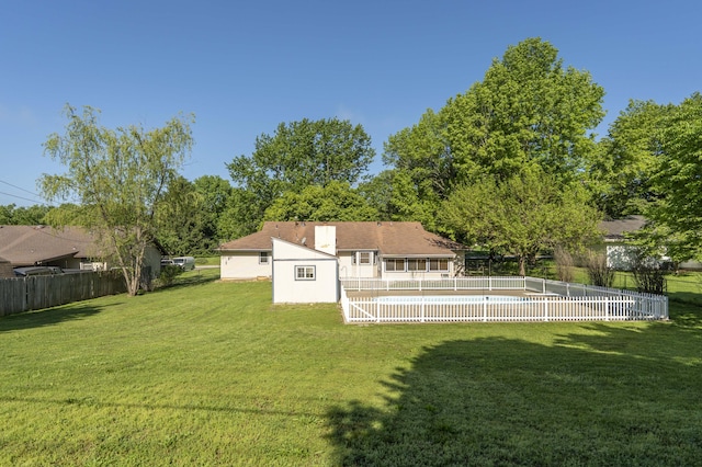 4852 S Charleston Ave, Springfield, MO 65804 - view of yard with an outdoor structure and a shed