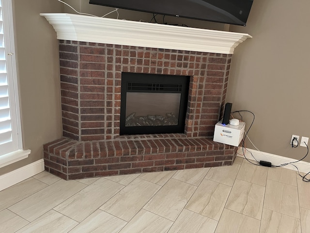 2130 Jonathan Hunter St, Joplin, MO 64804 - detailed view of a fireplace and wood finish floors