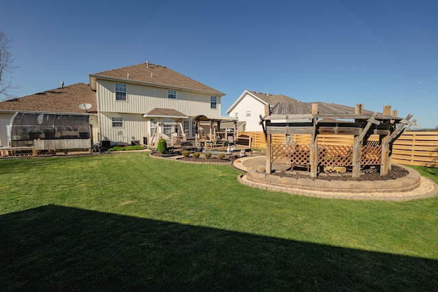 522 E Grace St, Republic, MO 65738 - view of yard with a deck