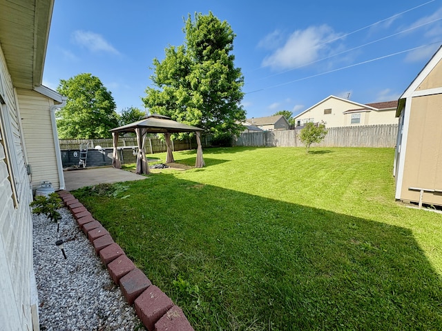 707 S Eastridge, Nixa, MO 65714 - view of yard with a gazebo and a patio