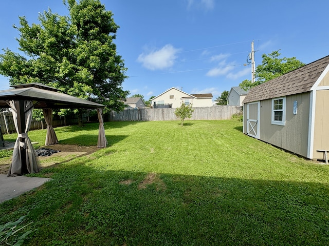 707 S Eastridge, Nixa, MO 65714 - view of yard featuring a gazebo