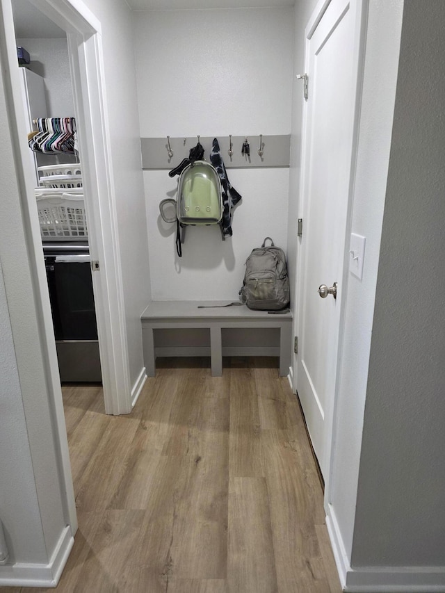 552 S Michelle Ave, Republic, MO 65738 - mudroom featuring wood finished floors and baseboards