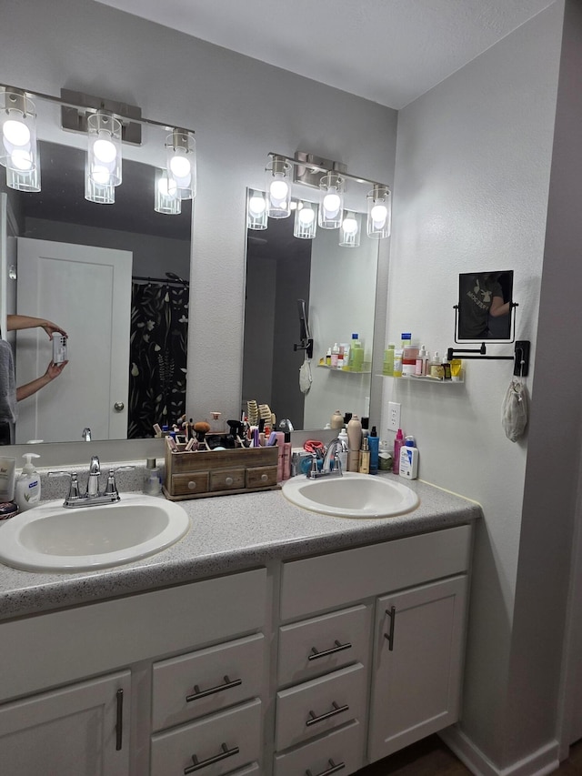 552 S Michelle Ave, Republic, MO 65738 - bathroom featuring double vanity