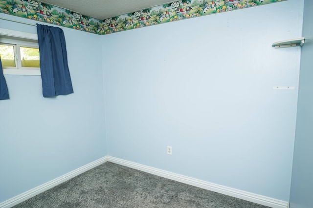 358 High Ridge Rd, Marshfield, MO 65706 - carpeted empty room featuring baseboards and a textured ceiling