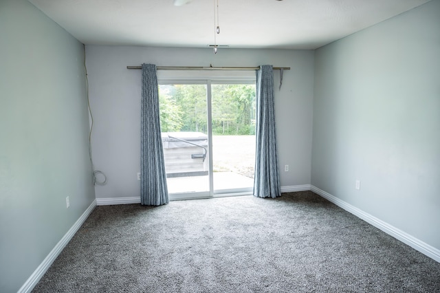 358 High Ridge Rd, Marshfield, MO 65706 - spare room featuring carpet and baseboards
