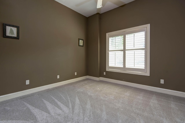 5853 S Northern Ridge Rd, Springfield, MO 65810 - carpeted spare room with a ceiling fan and baseboards