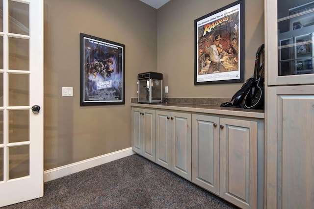 5853 S Northern Ridge Rd, Springfield, MO 65810 - bar area with dark colored carpet and baseboards