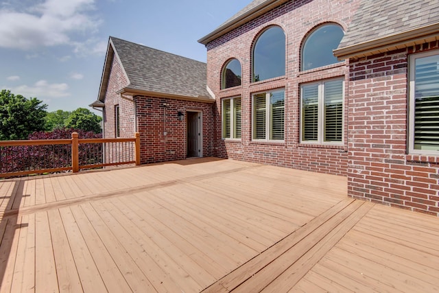 5853 S Northern Ridge Rd, Springfield, MO 65810 - view of wooden deck