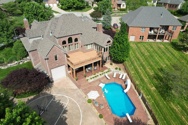 5853 S Northern Ridge Rd, Springfield, MO 65810 - view of subject property with a pool