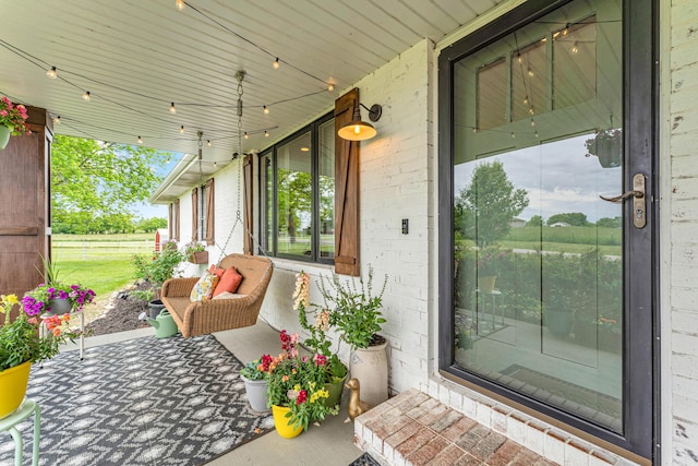 340 Greene Rd, Sparta, MO 65753 - view of patio with a porch and fence