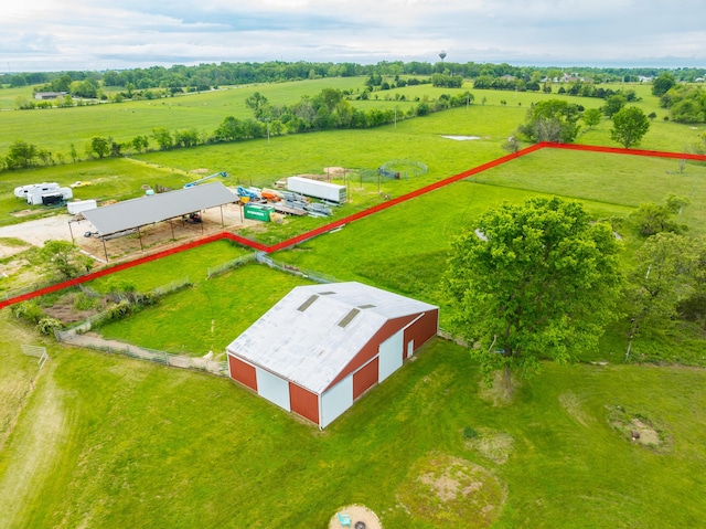 340 Greene Rd, Sparta, MO 65753 - view of rural area with property parcel outlined and agricultural land