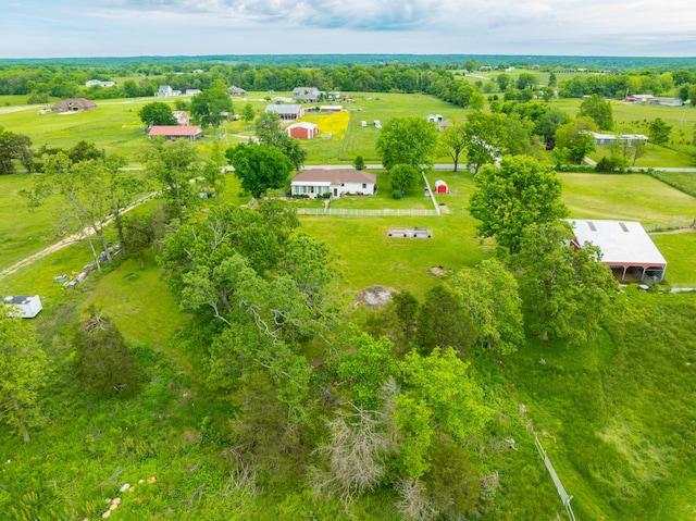 340 Greene Rd, Sparta, MO 65753 - overview of rural landscape featuring a tree filled landscape