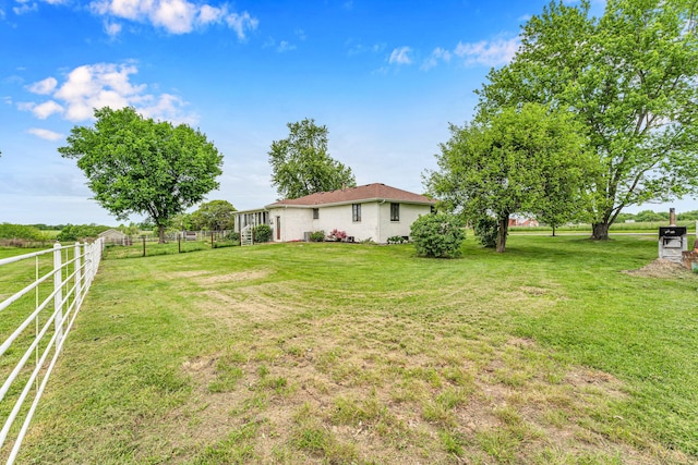 340 Greene Rd, Sparta, MO 65753 - view of yard