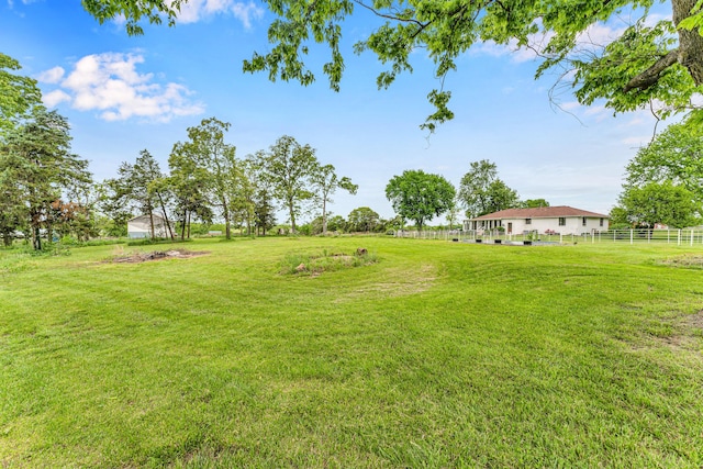 340 Greene Rd, Sparta, MO 65753 - view of yard featuring a rural view