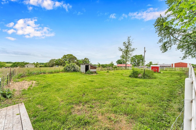 340 Greene Rd, Sparta, MO 65753 - view of yard featuring an outbuilding and a shed