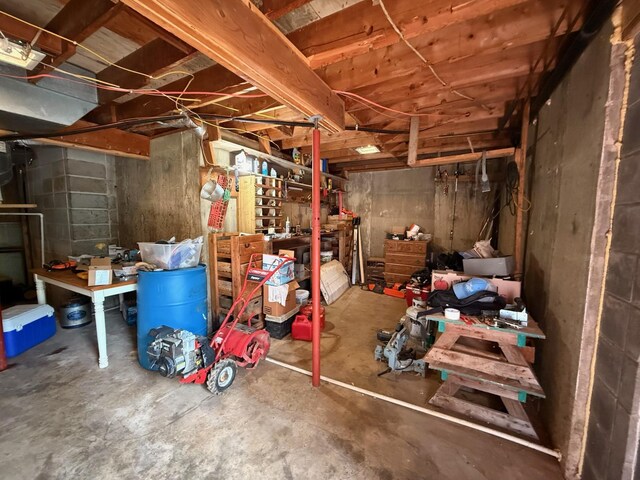 3036 P Hwy, Alton, MO 65606 - view of unfinished basement