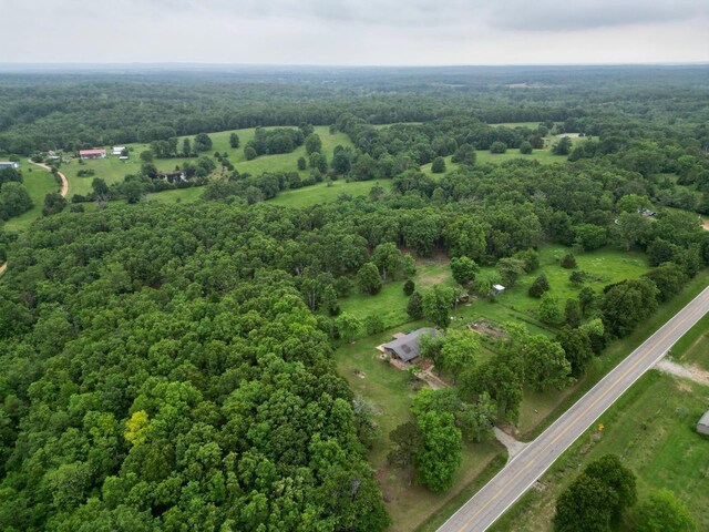 3036 P Hwy, Alton, MO 65606 - aerial view of property and surrounding area featuring a heavily wooded area