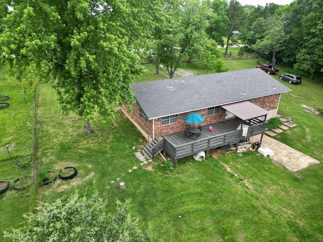 3036 P Hwy, Alton, MO 65606 - view from above of property