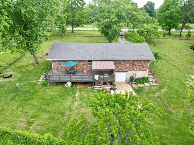 3036 P Hwy, Alton, MO 65606 - aerial view of property and surrounding area with a tree filled landscape