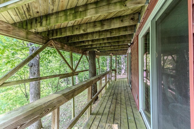 view of deck