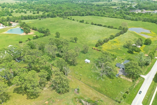 636 W Center St, Rogersville, MO 65742 - aerial view of property and surrounding area featuring a nearby body of water