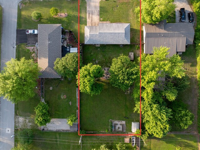 view of property location featuring property parcel outlined