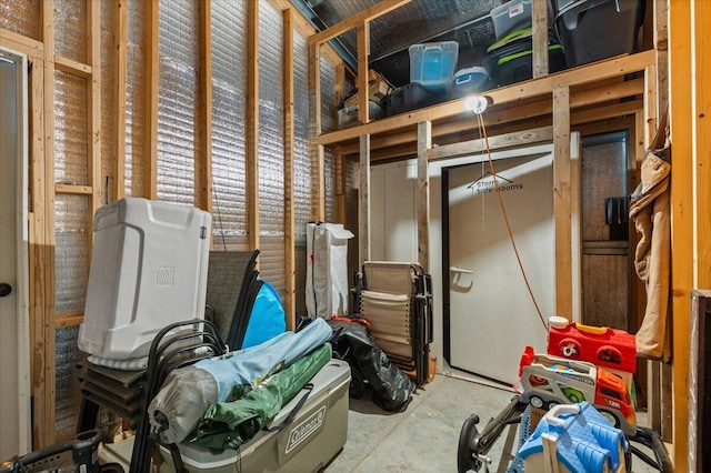 view of storage