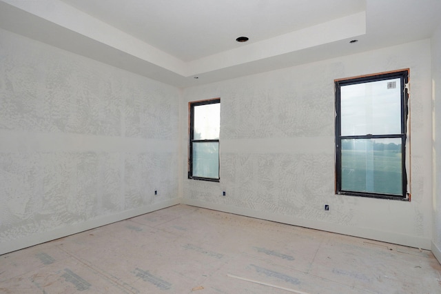 2937 W Edward St, Springfield, MO 65810 - unfurnished room featuring a tray ceiling