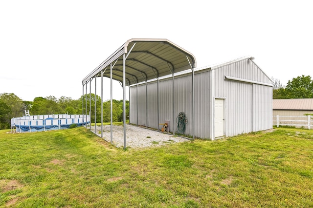 1888 S High Rdg, Nixa, MO 65714 - view of outbuilding with a detached carport
