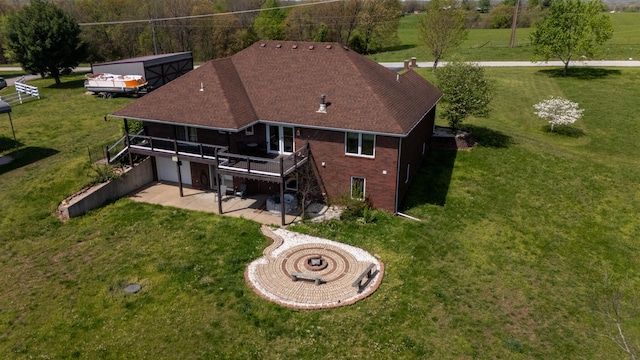 1888 S High Rdg, Nixa, MO 65714 - view from above of property