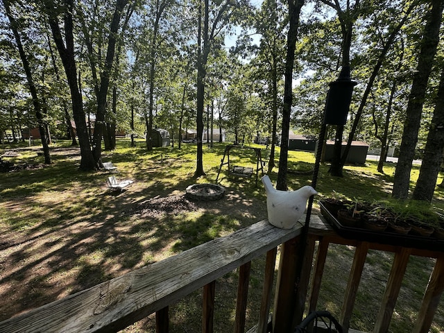 64 Deer Park Cir, Kimberling City, MO 65686 - view of yard