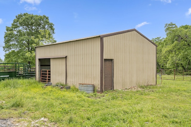 1065 Nicks Rd, Bradleyville, MO 65614 - view of pole building featuring fence