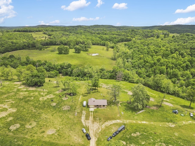1065 Nicks Rd, Bradleyville, MO 65614 - view of property location featuring a forest