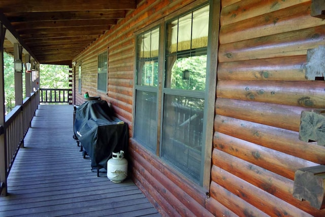 643 County Road 3450, Mountain View, MO 65548 - view of wooden porch