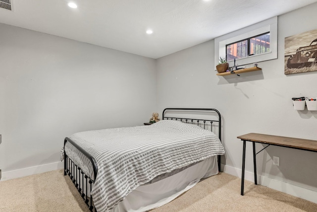 178 S Peach Tree Ln, Republic, MO 65738 - bedroom featuring carpet, recessed lighting, and baseboards