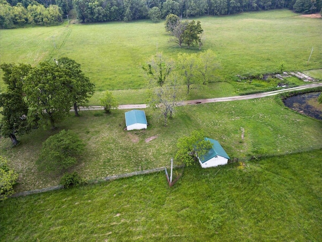 6203 County Road 1750, West Plains, MO 65775 - aerial view of sparsely populated area with a pastoral area