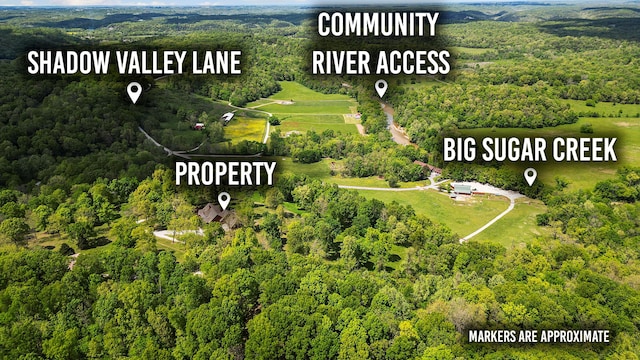 315 Buckskin Rdg, Pineville, MO 64856 - aerial view of a forest