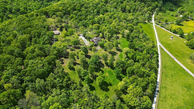 315 Buckskin Rdg, Pineville, MO 64856 - bird's eye view of a heavily wooded area